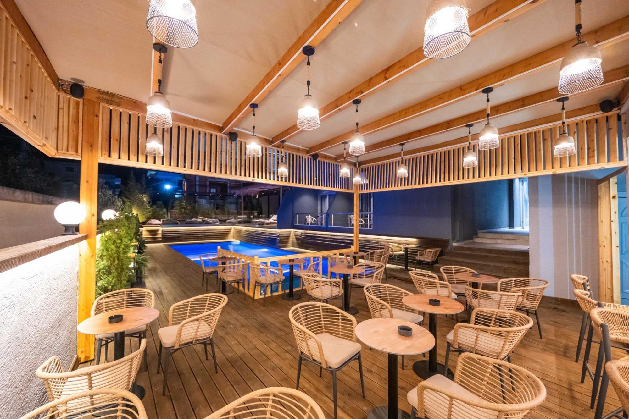 Hotel Piramida Ksamil Bagian luar foto
