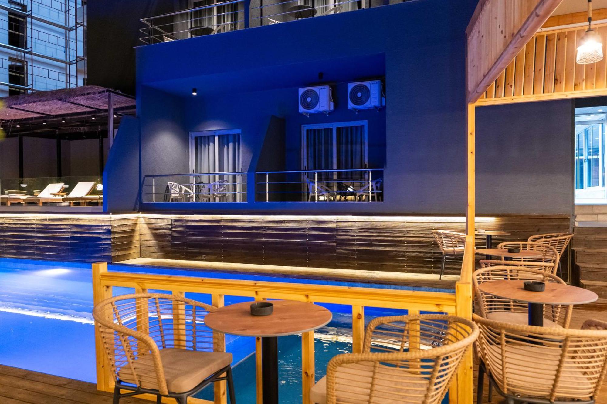 Hotel Piramida Ksamil Bagian luar foto